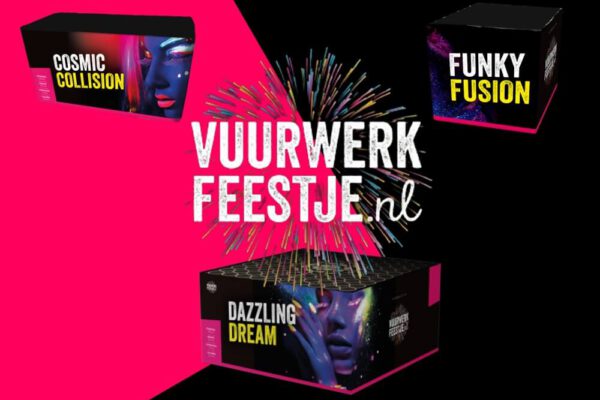 Vuurwerkfeestsje.nl Cosmic Collision Fuku Fusion Dazzling Dream vuurwerk nieuws 2024
