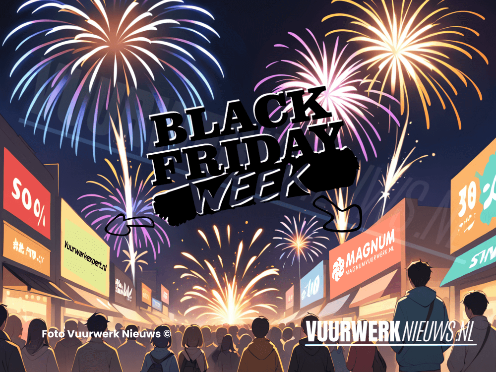 Black friday week Vuurwerkexpert.nl Magnumvuurwerk.nl vuurwerk nieuws 2024 Feuerwerk Lidl Aldi prospekt folder