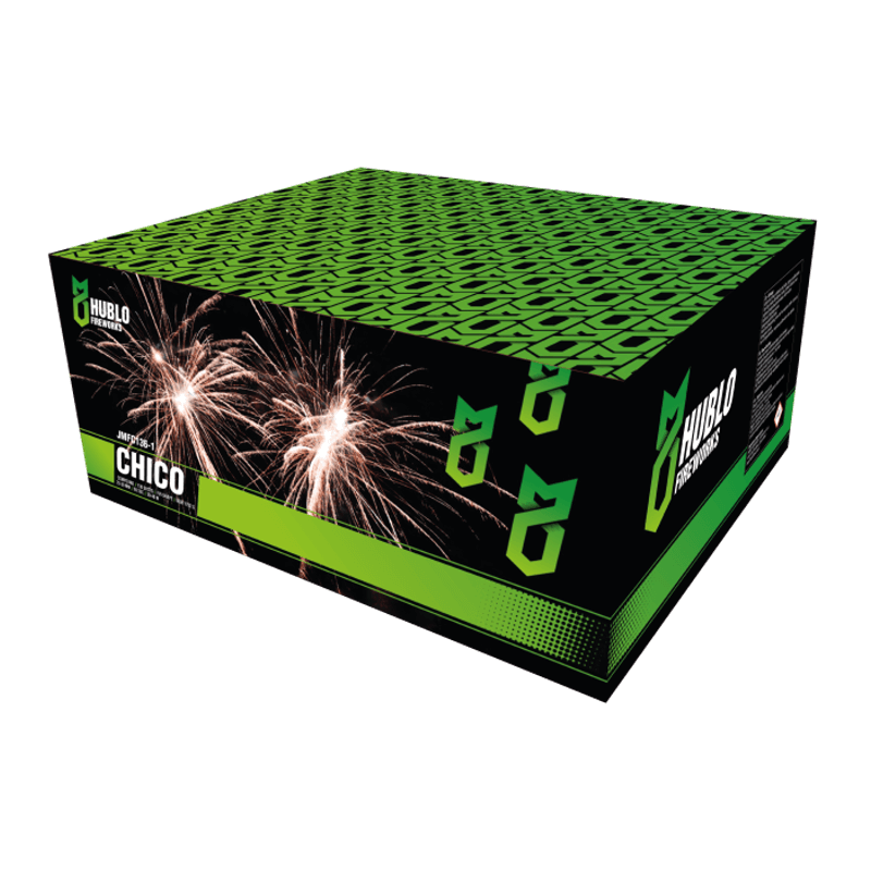 JMFC136-1 CHICO Hublo Fireworks Stockholmerstrasse 6 48455 Bad Bentheim Vuurwerk Nieuws 2024