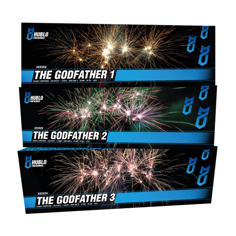 THE GODFATHER Hublo Fireworks Stockholmerstrasse 6 48455 Bad Bentheim Vuurwerk Nieuws 2024