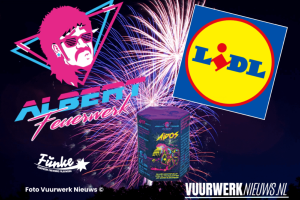 Albert Feuerwerk te koop bij Lidl in Duitsland Germany Vuurwerk nieuws 2024