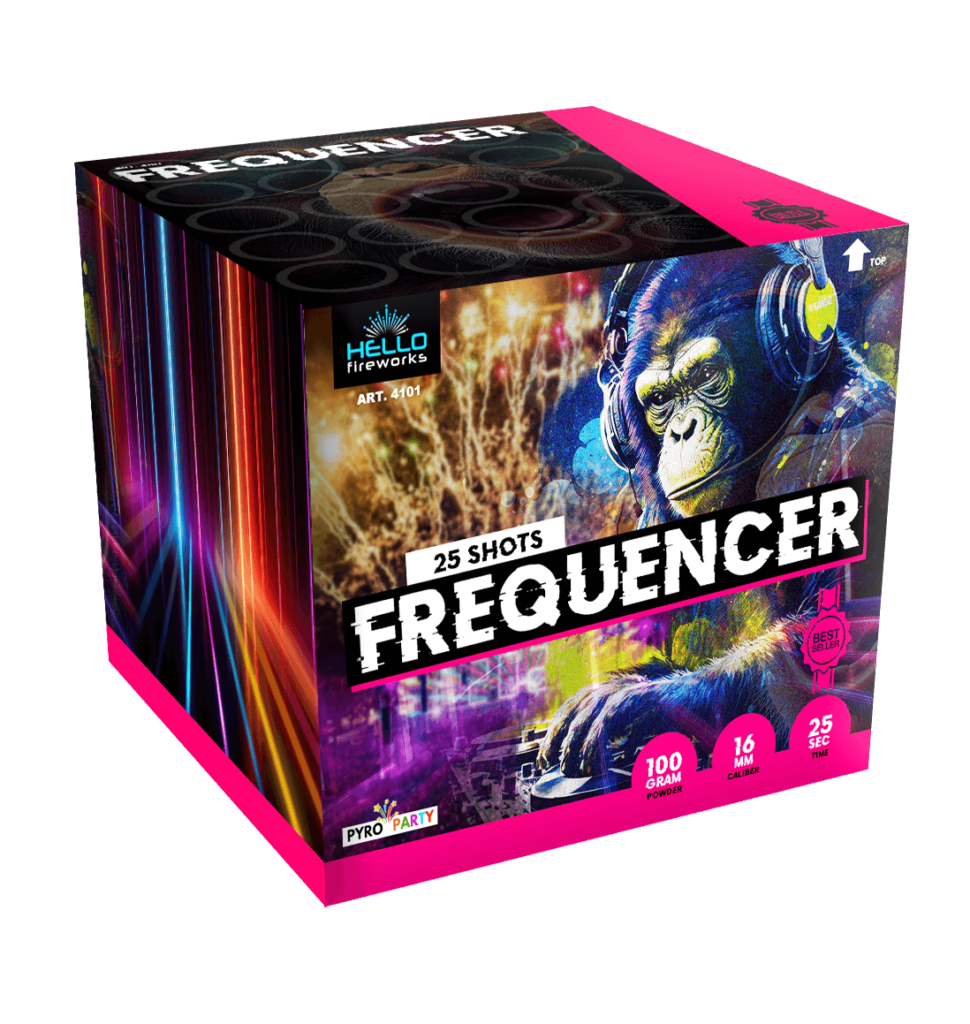 4101 frequencer Hello Fireworks nieuw 2025 Vuurwerk nieuws