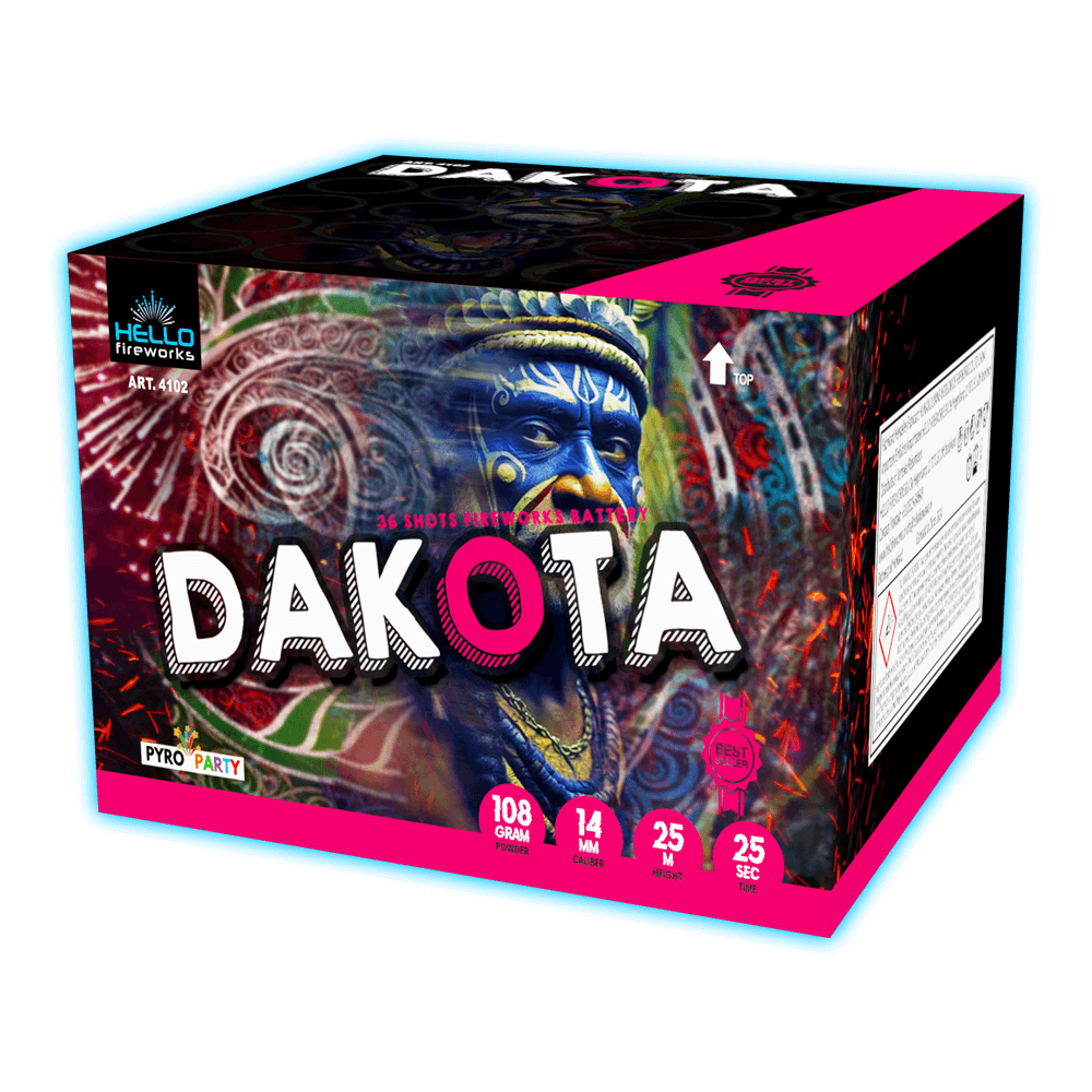 4102 dakota Hello Fireworks nieuw 2025 Vuurwerk nieuws