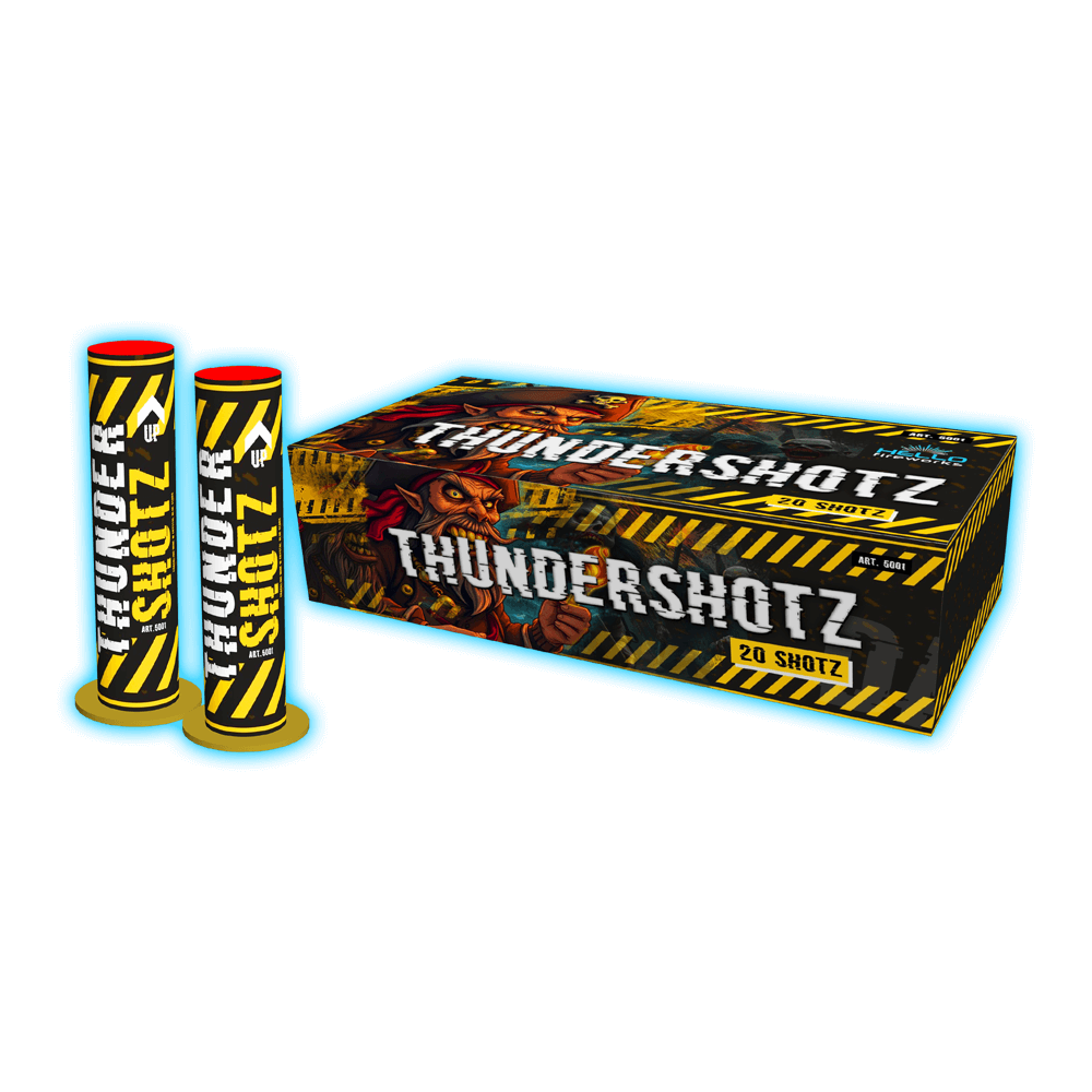 5001 thundershotz Hello Fireworks nieuw 2025 Vuurwerk nieuws