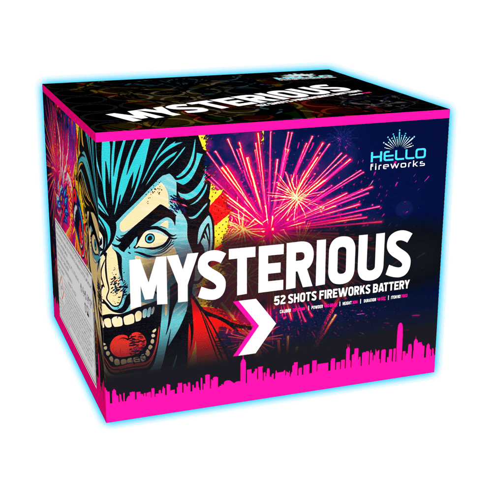 7003 mysterious Hello Fireworks nieuw 2025 Vuurwerk Nieuws