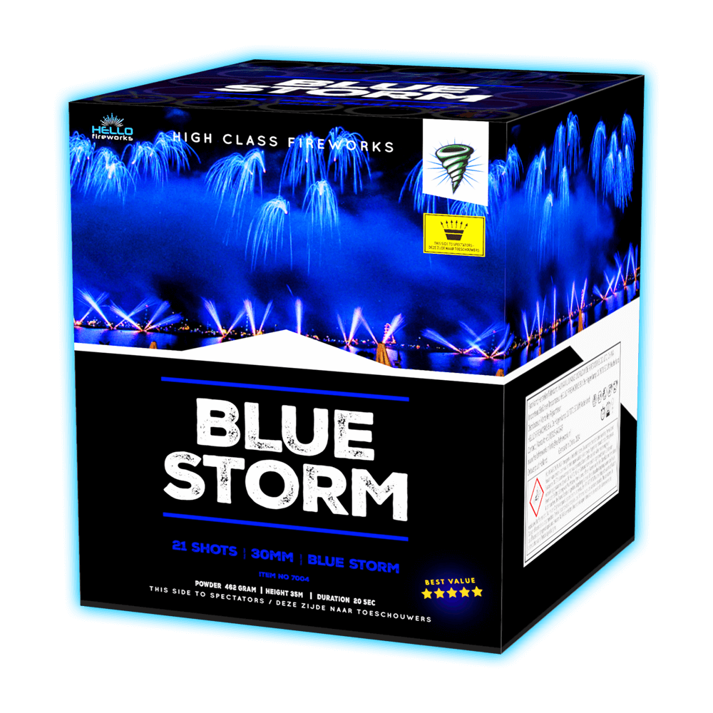 7004 bluestorm Hello Fireworks nieuw 2025 Vuurwerk Nieuws