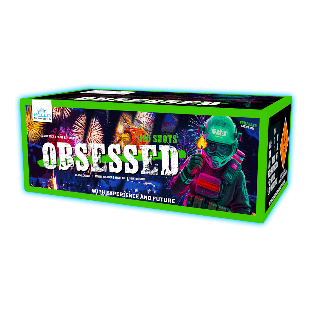 c104 obsessed Hello Fireworks nieuw 2025 Vuurwerk Nieuws